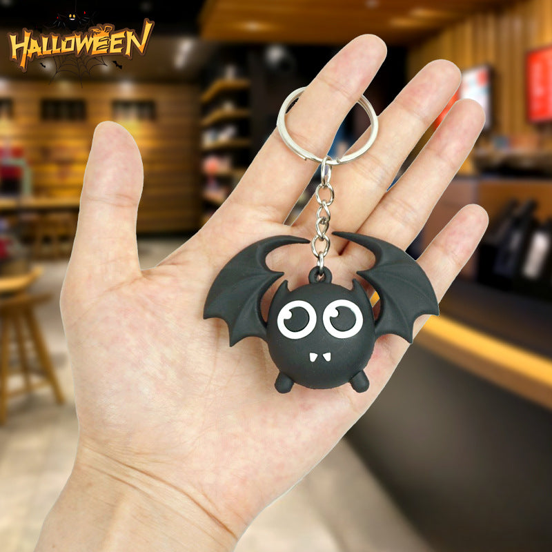 Wholesale Cartoon Halloween Pumpkin Keychains ACC-KC-Yexiang001