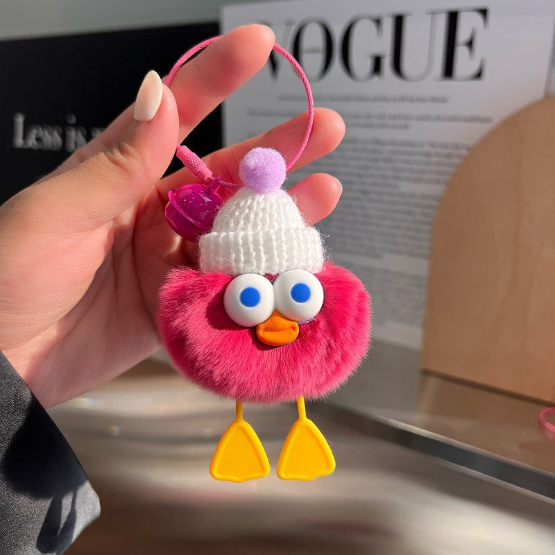 Wholesale Cute Plush Duck Keychains ACC-KC-Chengx004