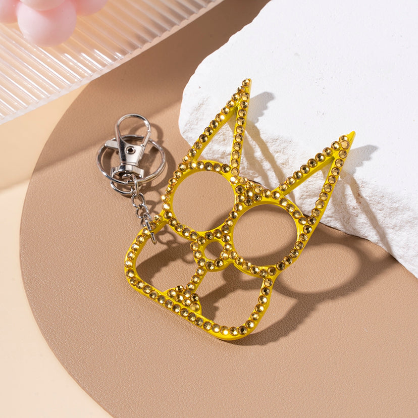 Wholesale Rhinestone Emergency Multi-Function Keychains ACC-KC-ZhiYa044