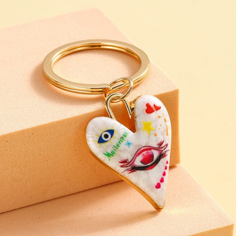 Wholesale Alloy Love Oil Drop Keychain ACC-KC-RongR086