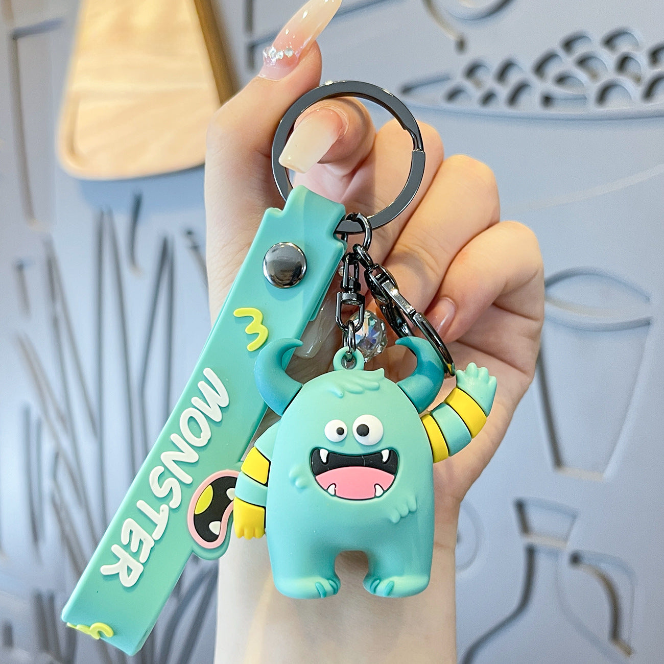 Wholesale Cartoon Cute PVC Soft Keychain ACC-KC-ZhiWu004