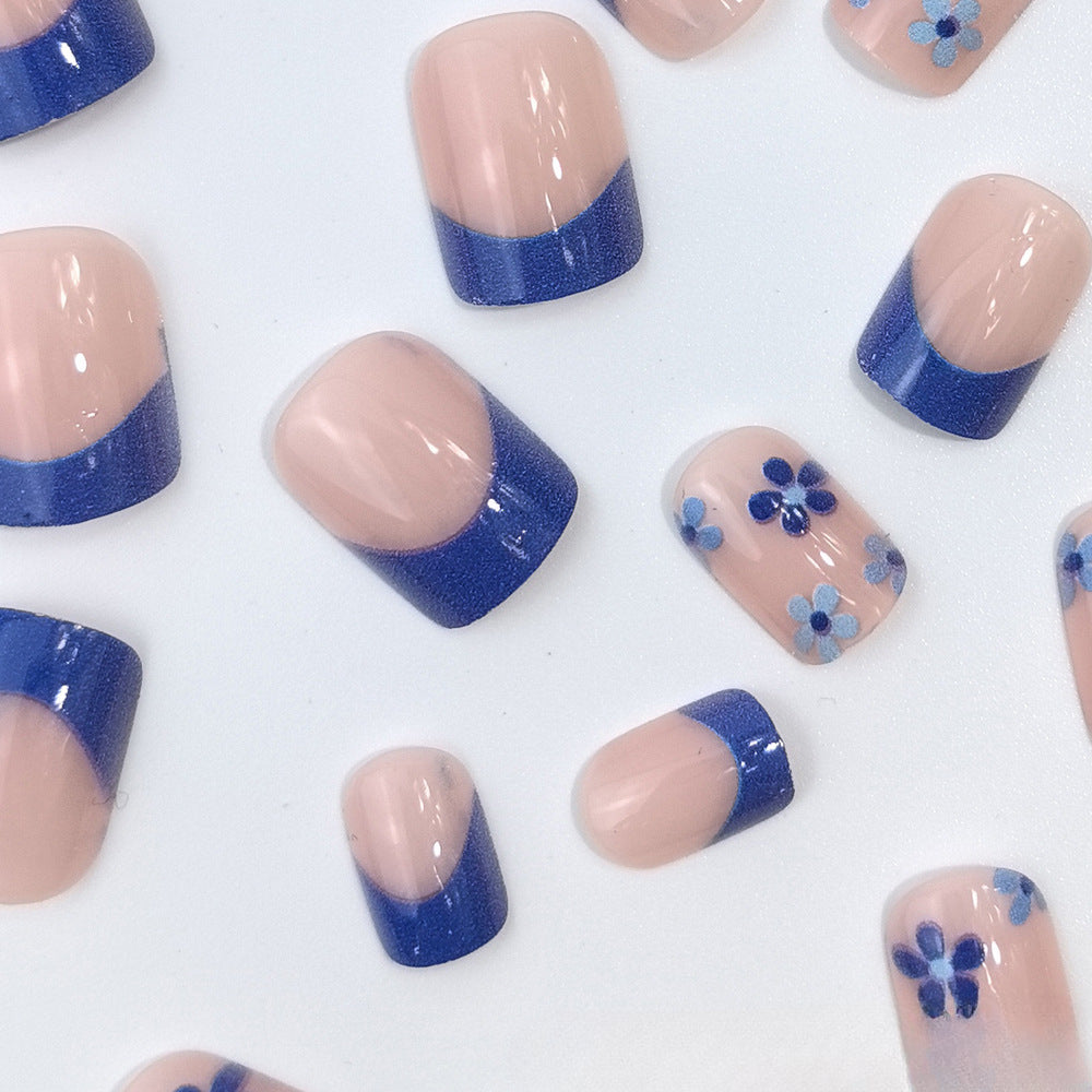 Wholesale 24 Pieces/box Press-on Nails Kits Nail Stickers ACC-NS-XingNai005