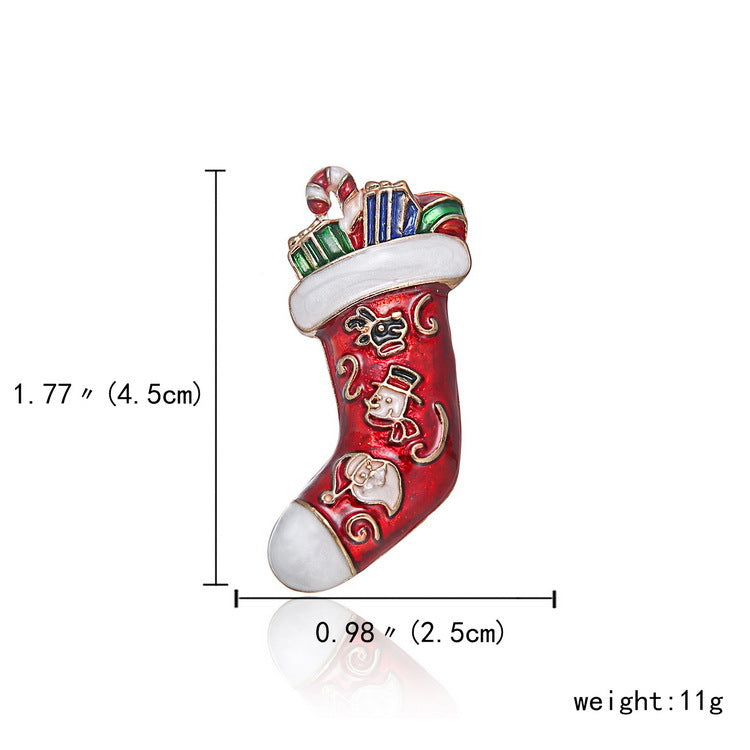 Wholesale  Christmas snowman brooch