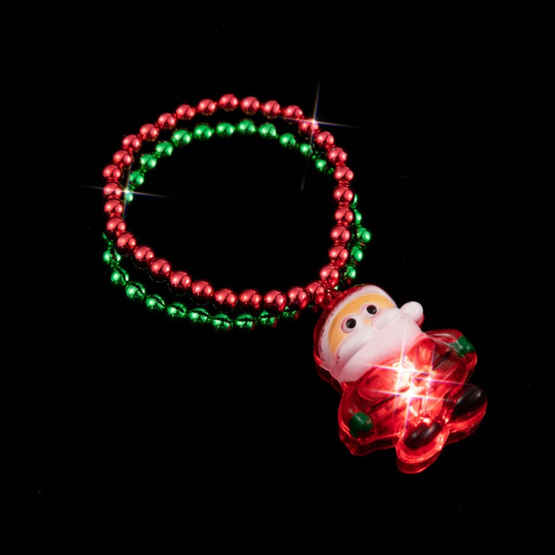 Wholesale 5pcs Santa Claus LED Light Bracelets ACC-BT-ChuanSha002