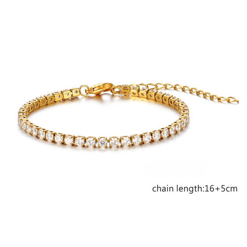 Wholesale Stainless Steel Diamond Bracelet ACC-BT-MuShan004