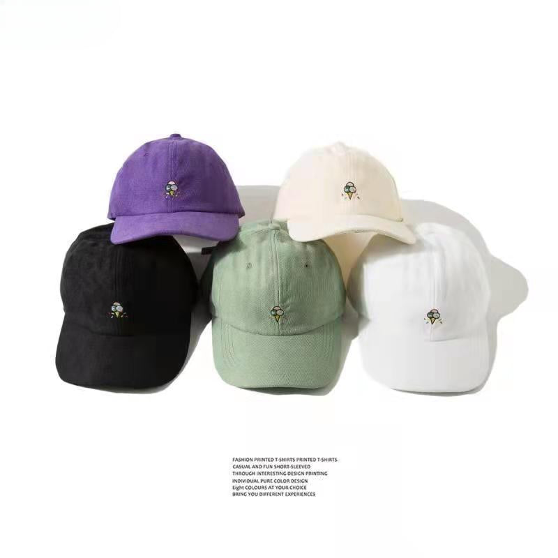 Wholesale Random Color Children's Soft Top Baseball Cap Letter Visor Cap Kids Hat ACC-KH-RunXie002