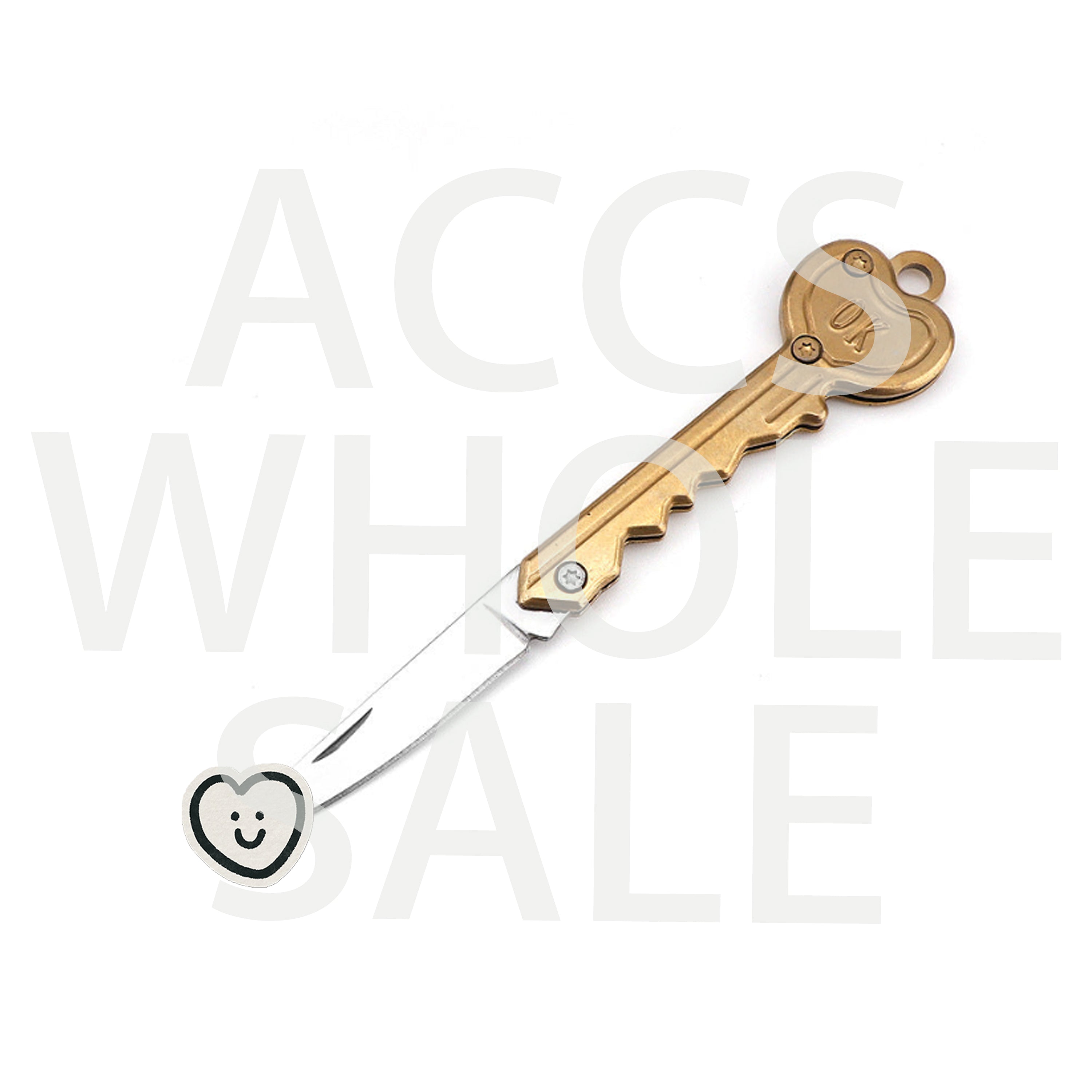 Wholesale Heart-shaped Mini Folding Express Unpacking Multifunctional Tool