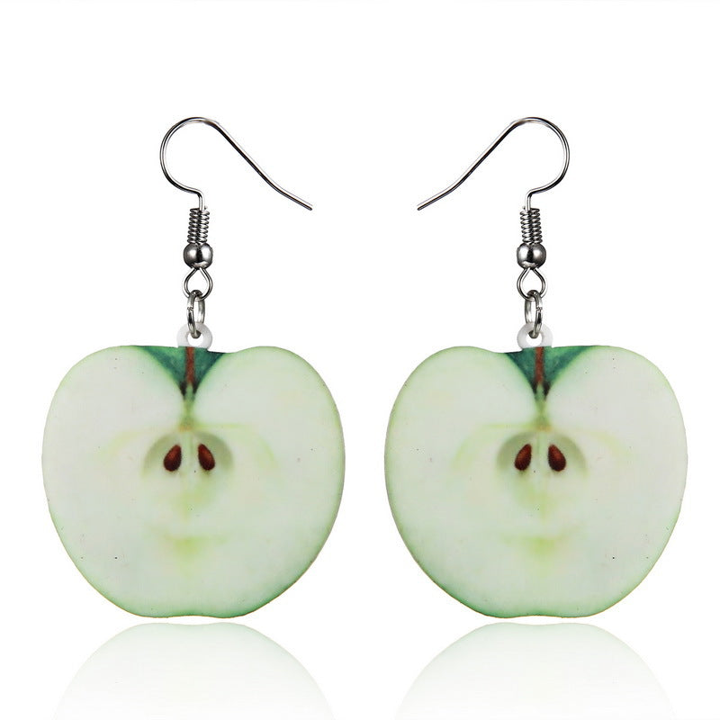 Wholesale Acrylic Fruit Earrings ACC-ES-Bayue001