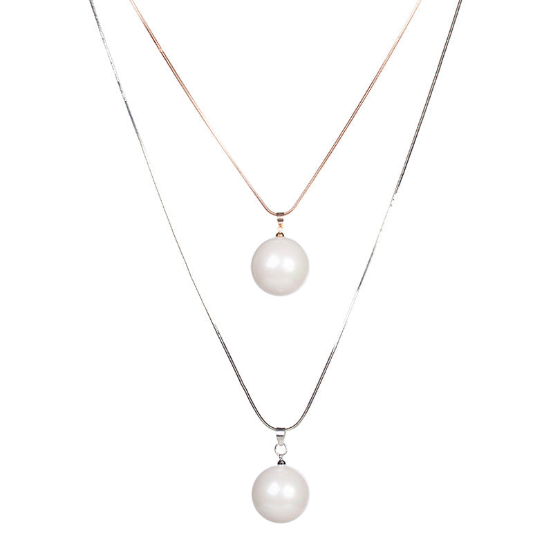 Wholesale  simple pendant pearl accessories