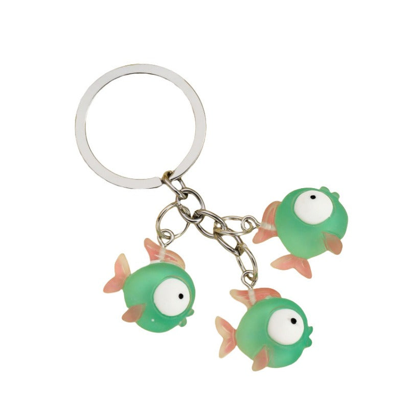 Wholesale Marine Life Octopus Crab Seahorse Keychain ACC-KC-RongRui033