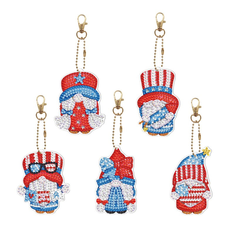 Wholesale Easter Creative Diamond Painting Diy Keychains  ACC-KC-PengDao004