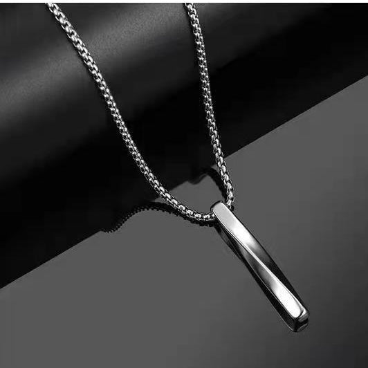 Wholesale Spiral Stainless Steel Necklace ACC-NE-QingLian001