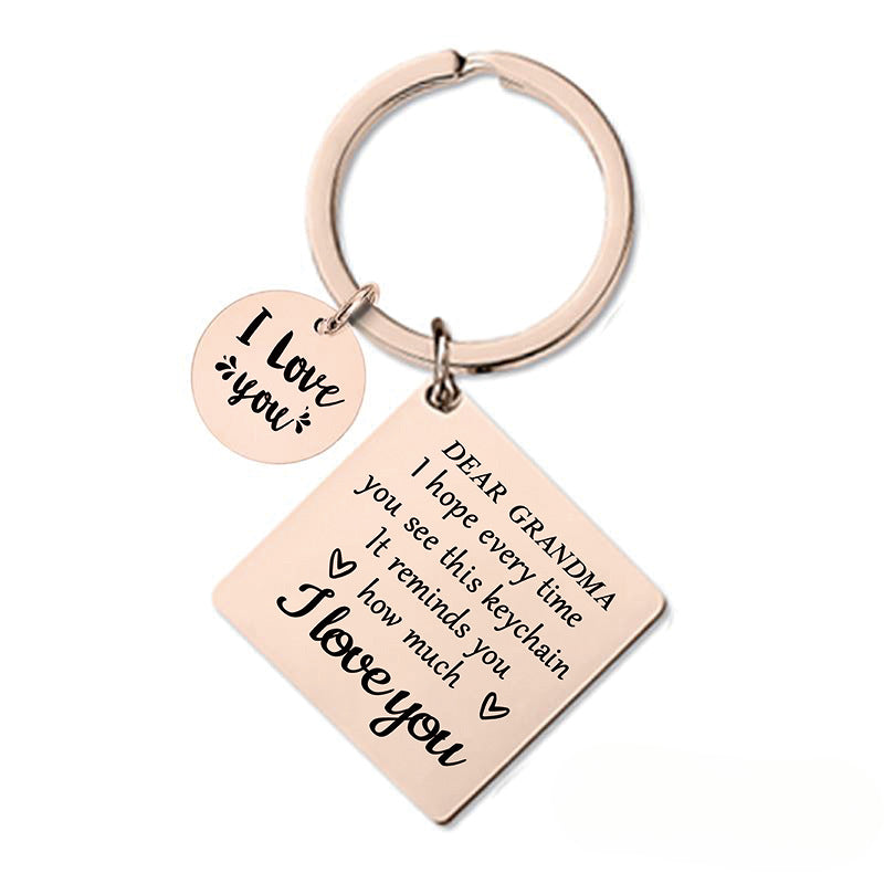 Wholesale Mother's Day Gift Metal Keychain ACC-KC-Ganggu005