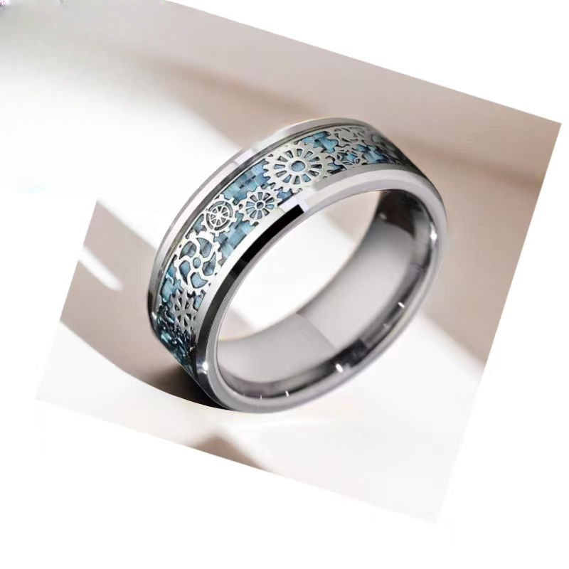 Wholesale Titanium Steel Rings Men’s Rings ACC-RS-Xinj002