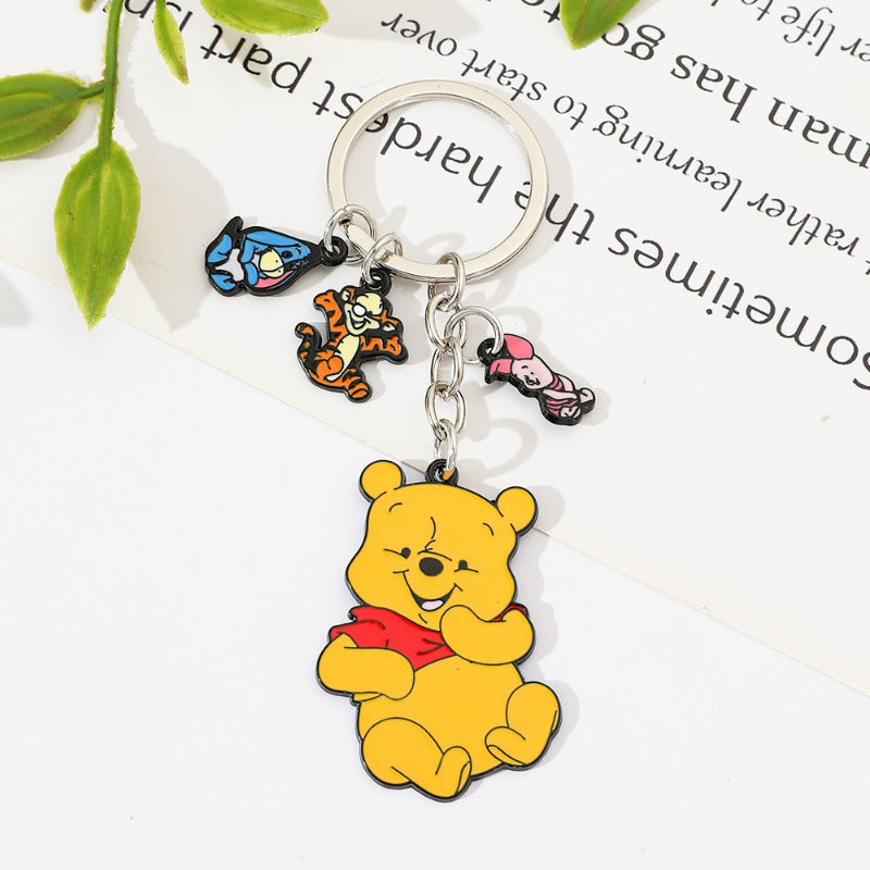 Wholesale Anime Cartoon Bear Alloy Pendant Keychain ACC-KC-Guangy001