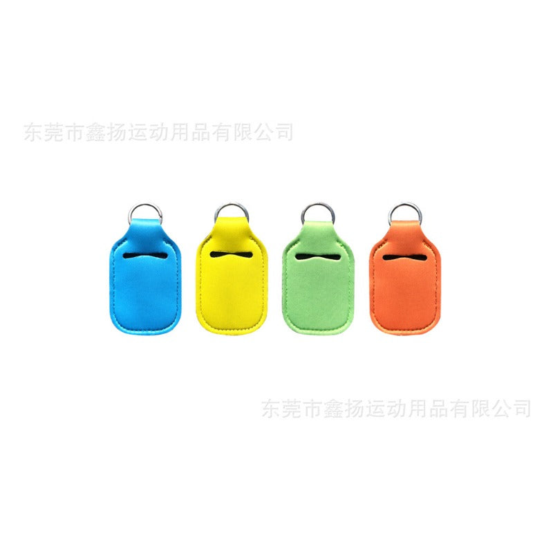 Wholesale 10pcs Hand Sanitizer Bottle Cover Keychain  ACC-KC-XY003