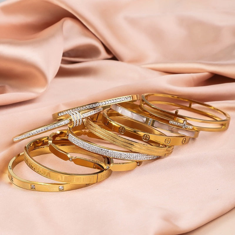 Wholesale New Style Titanium Steel Bracelet  ACC-BT-Ruif014