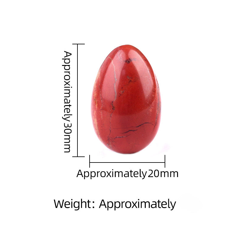 Wholesale 30mm Crystal Jade Easter Colored Eggs ACC-DS-KeSuo001