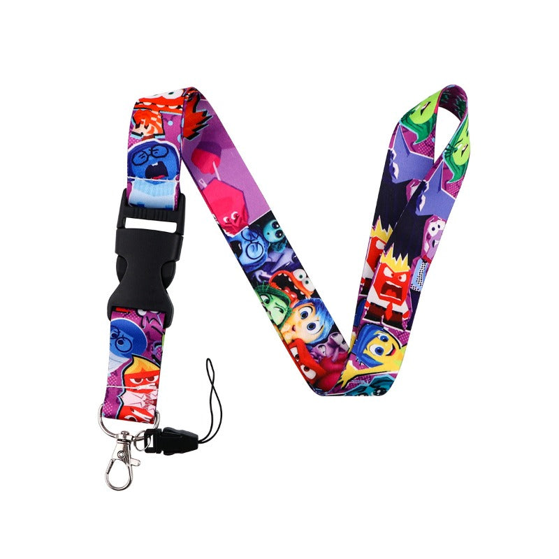 Wholesale Cartoon Cute Character Lanyard Keychain ACC-KC-QiShi002