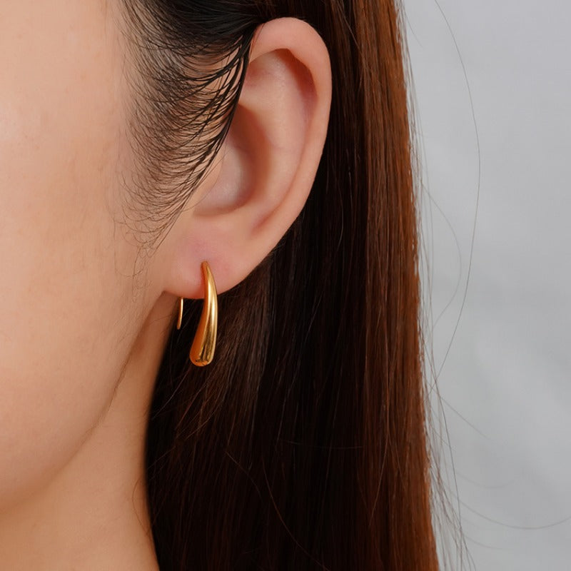 Wholesale Stainless Steel Tear Drop Earrings ACC-ES-MuShan047