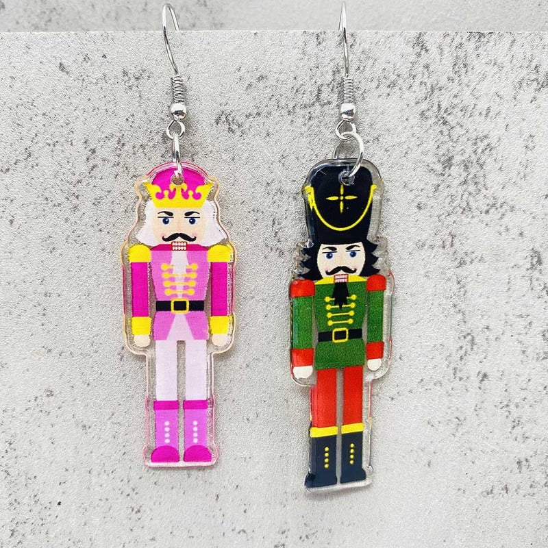 Wholesale Christmas Acrylic Movie Character Earrings ACC-ES-ChenY093