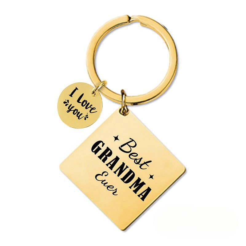 Wholesale Mother's Day Gift Metal Keychain ACC-KC-Ganggu005