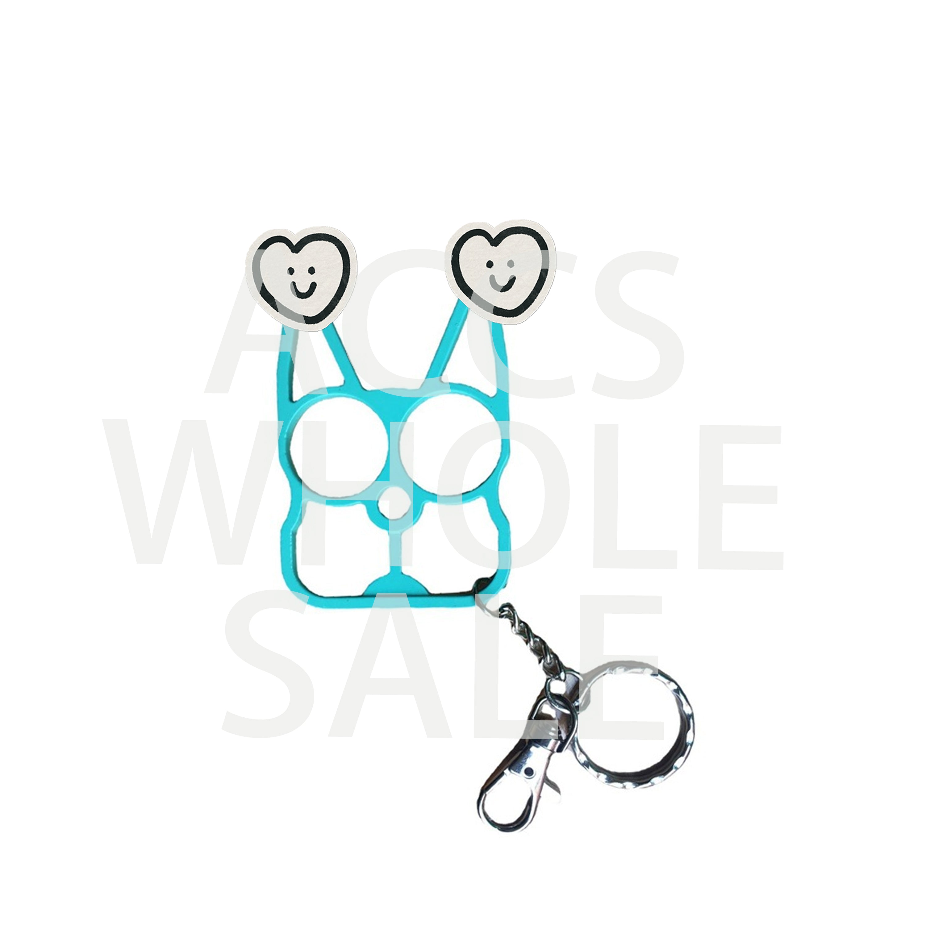 Wholesale Outdoor Gear Colorful Leopard Print Metal Keychains