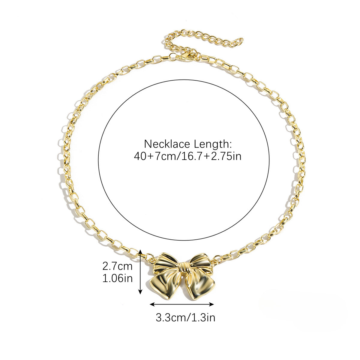 Wholesale Bow Necklaces Choker Necklace ACC-NE-ManYi022