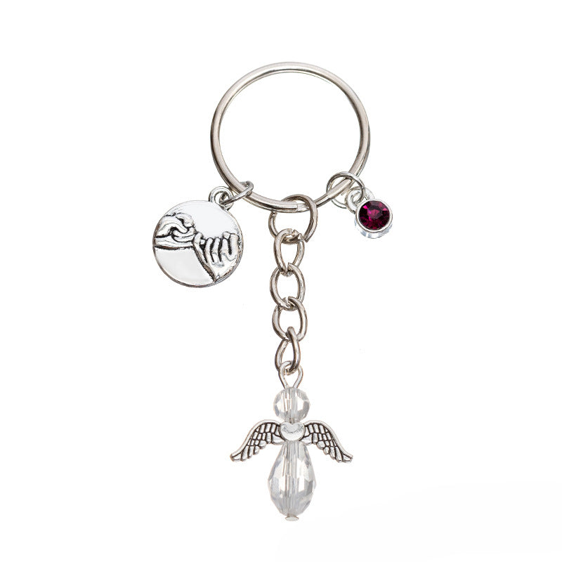 Wholesale Friendship Keychain Key Ring Decoration Pendant 12th Birthday Gift Bulk Keychains ACC-KC-Yongz002