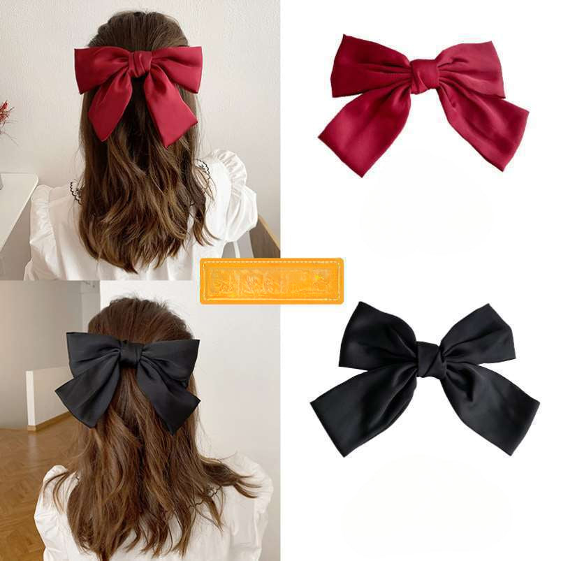 Wholesale Bow Hairpin Red Bow Headdress Hair Scrunchies ACC-HS-Shenb001