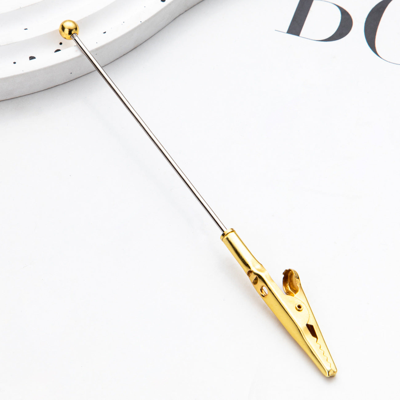 Wholesale Beadable Metal Card Grabber For Long Nails Macaron Color DIY Contactless Cards with Cards Puller ACC-KC-HuaH002