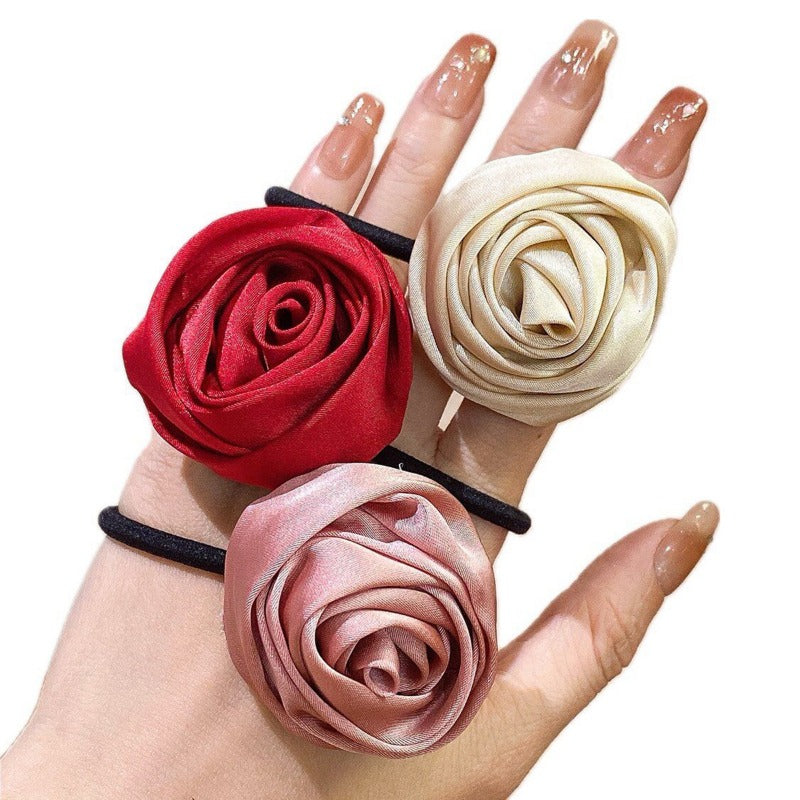 Wholesale Satin Rose Hairband ACC-HS-Huidi030