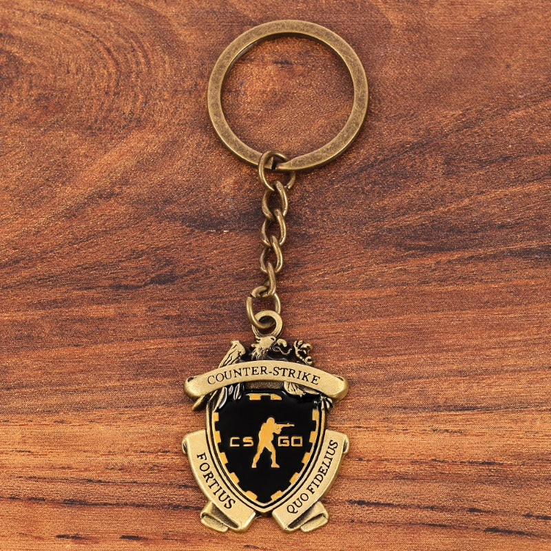 Wholesale Game Peripheral Creative Retro Keychain ACC-KC-Guangy002