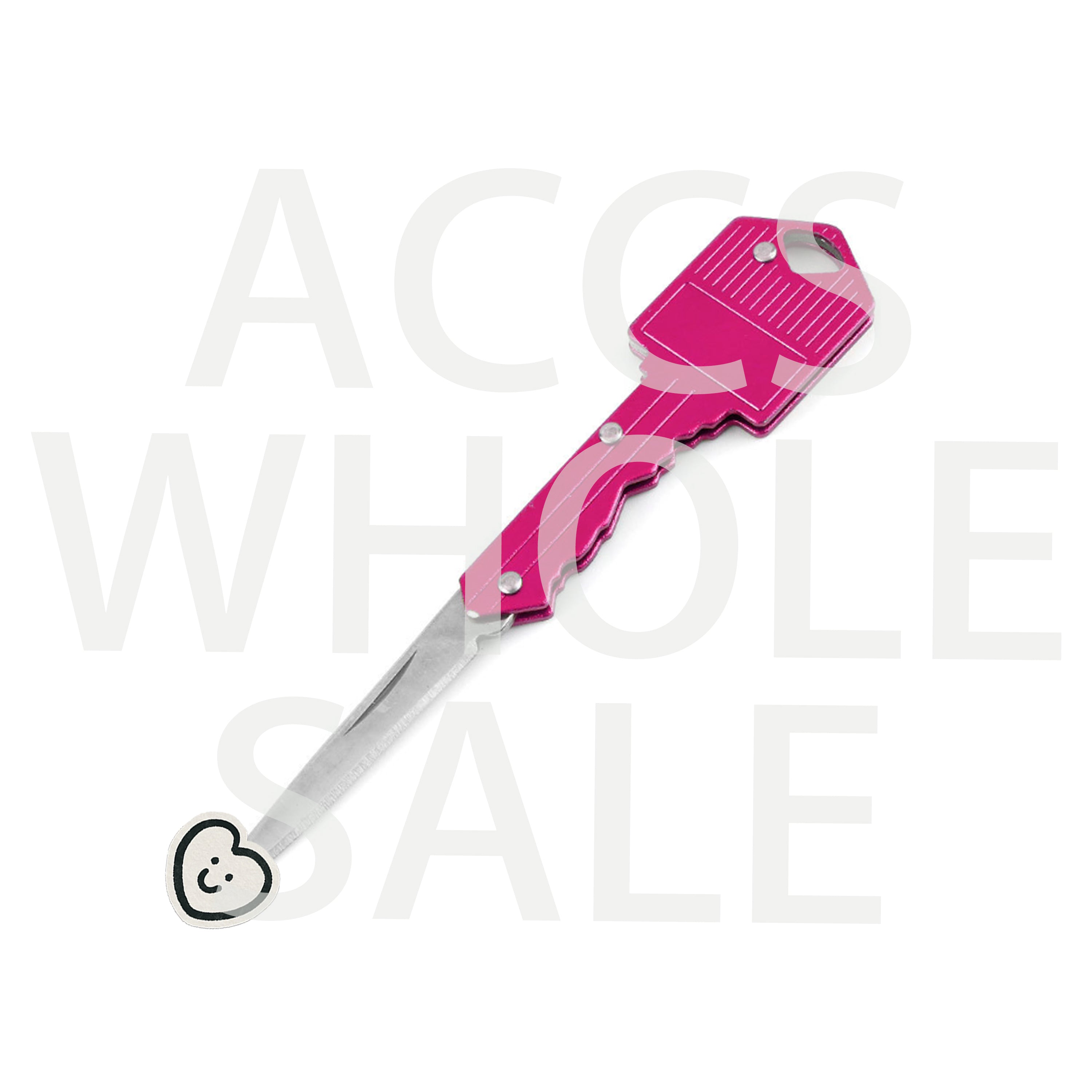 Wholesale Colorful Mini Folding Express Unpacking Tool Multifunctional Keychain