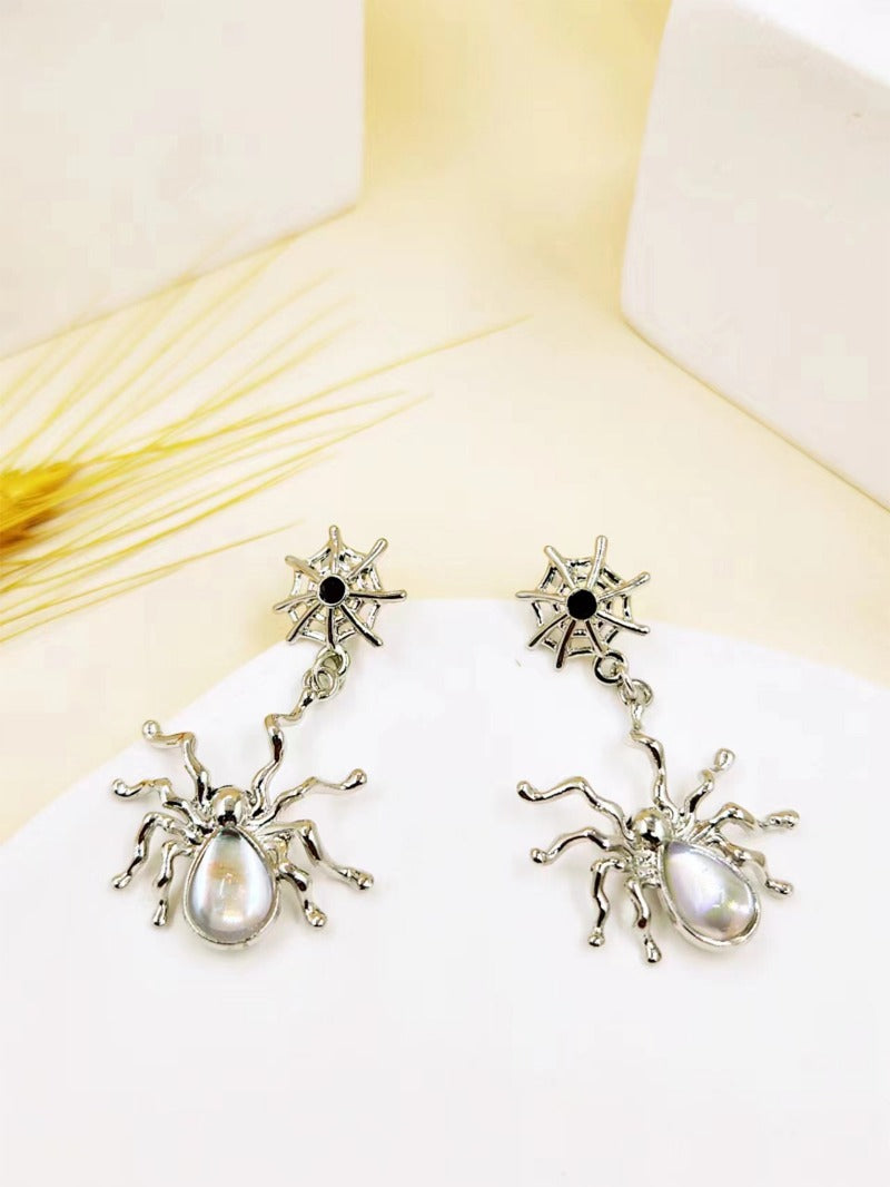 Wholesale Halloween Spider Dangle Earrings ACC-ES-JiuW003