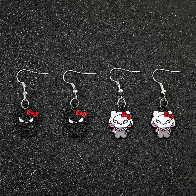 Wholesale Creative Funny Hooded Cat Earrings ACCVIP-ES-KeFeng006