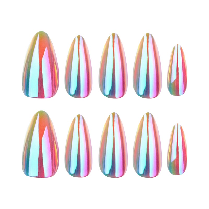 Wholesale 24 Pieces/box Colorful Nails Kits Nail Stickers ACC-NS-LeFan178