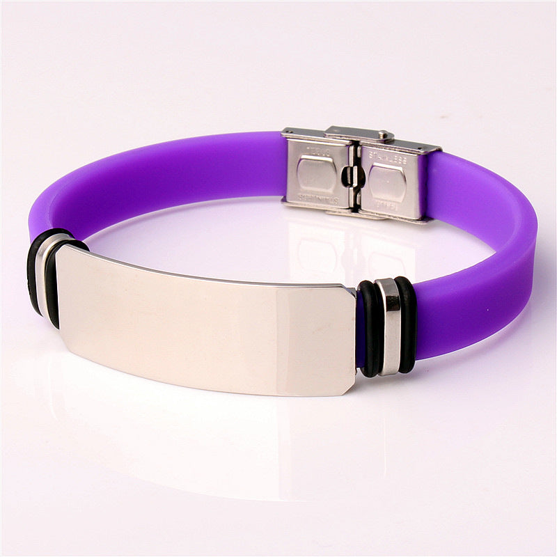 Wholesale  Silicone Basketball Sports Bracelets