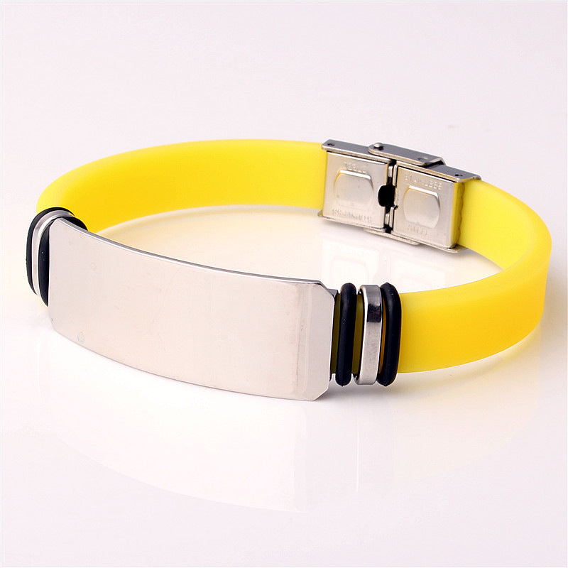 Wholesale  Silicone Basketball Sports Bracelets