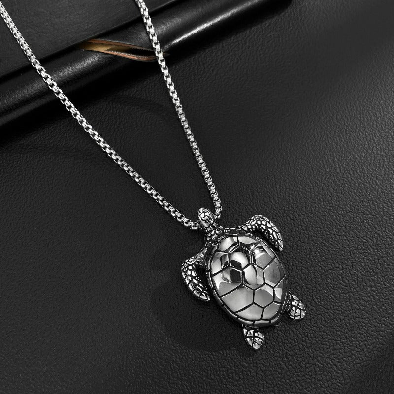 Wholesale Stainless Steel Turtle Necklace ACC-NE-OPK003