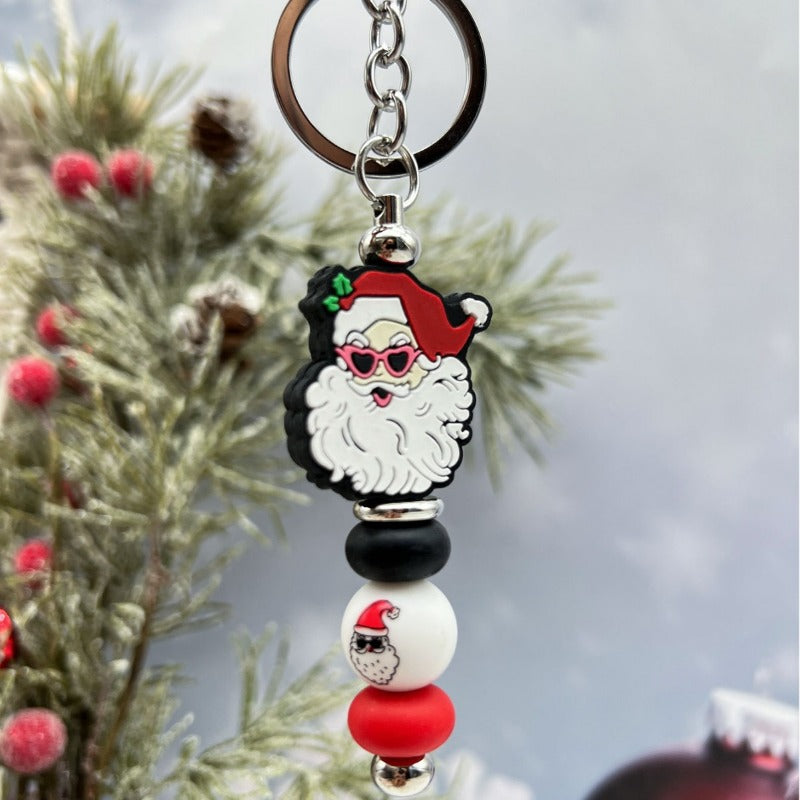 Wholesale Christmas Cartoon Cute Christmas Tree Keychain ACC-KC-JiuYa021