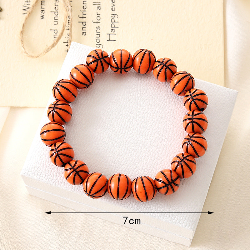 Wholesale Acrylic Ball Beaded Bracelets ACC-BT-YiL003
