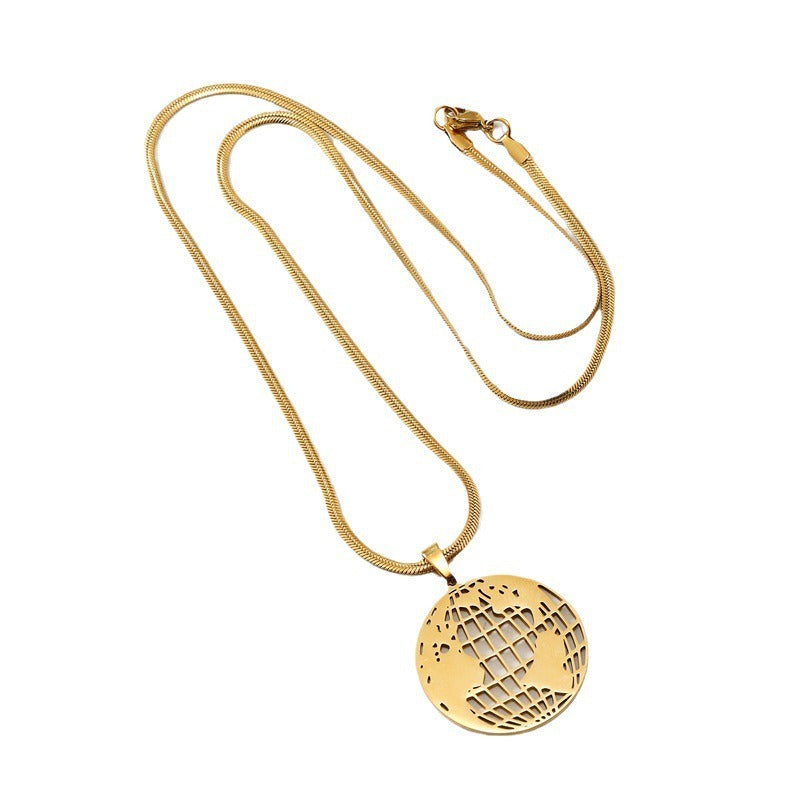 Wholesale Stainless Steel Hollow Jewelry Square Playing Card Necklaces ACC-NE-WangG003