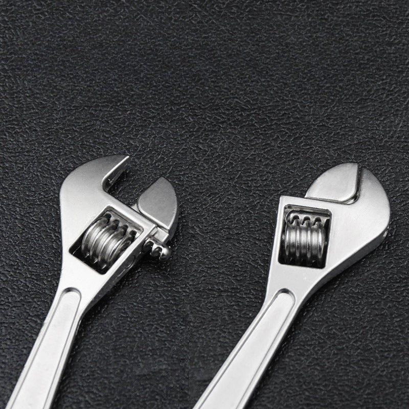 Wholesale Father's Day Adjustable Wrench Tool Metal Keychains ACC-KC-HongAo012