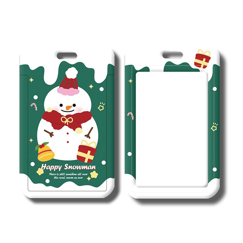 Wholesale Cute Christmas Card Set Lanyard Keychain ACC-KC-BG001