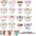Wholesale 128pcs Cartoon Cute Doll Series UV DTF Wraps Rub on Transfer Stickers Different Style for Mini Tumbler Cup Keychains Accessories DIY Gift Cup Sticker Gift ACC-UDW-OSM009