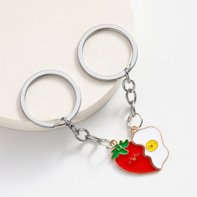 Wholesale Cute Night and Day Keychain ACC-KC-RongR085
