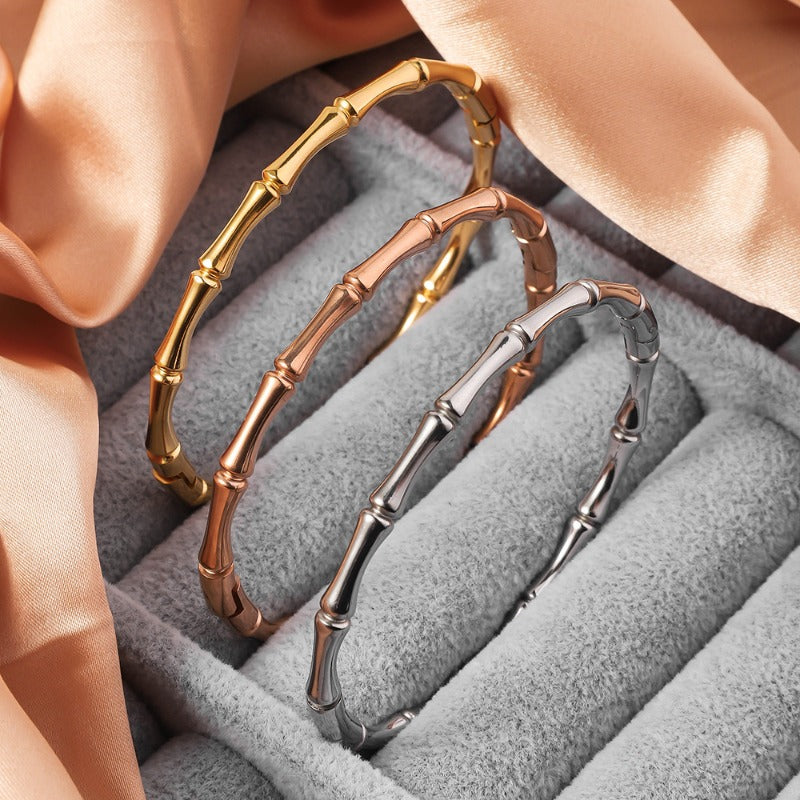 Wholesale Bamboo Titanium Steel Bracelet ACC-BT-Ruif005