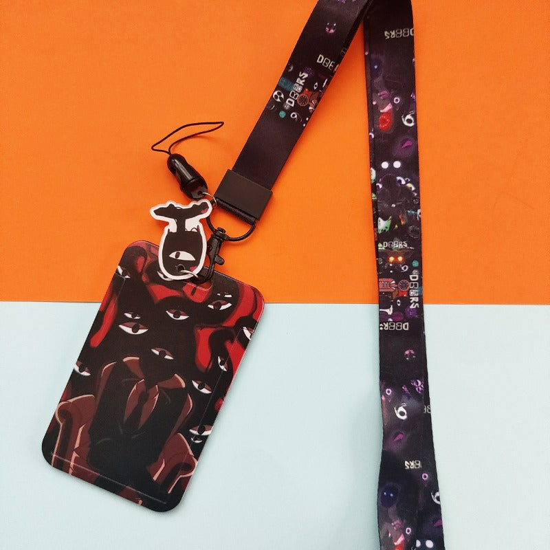 Wholesale 2pcs Cartoon Letter Lanyard Keychain ACC-KC-AShi001