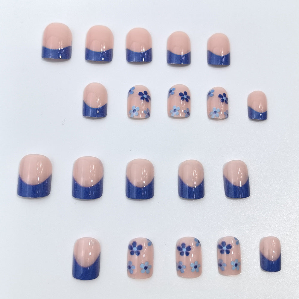 Wholesale 24 Pieces/box Press-on Nails Kits Nail Stickers ACC-NS-XingNai005